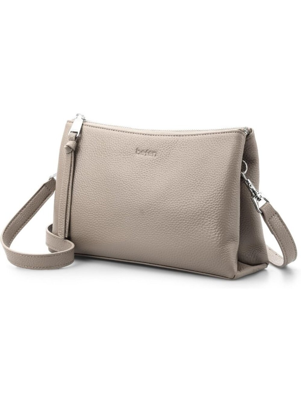 Stylish Genuine Leather Crossbody Bag for Women | Small RFID Purse, Chic
